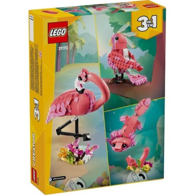 Lego Creator Wild Animals: Pink Flamingo για 8+ Ετών 288τμχ