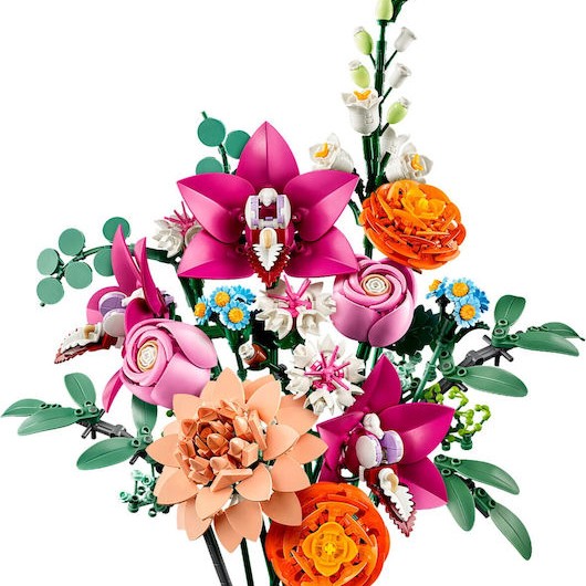 Lego Botanical Collection Pretty Pink Flower Bouquet για 18+ Ετών 749τμχ