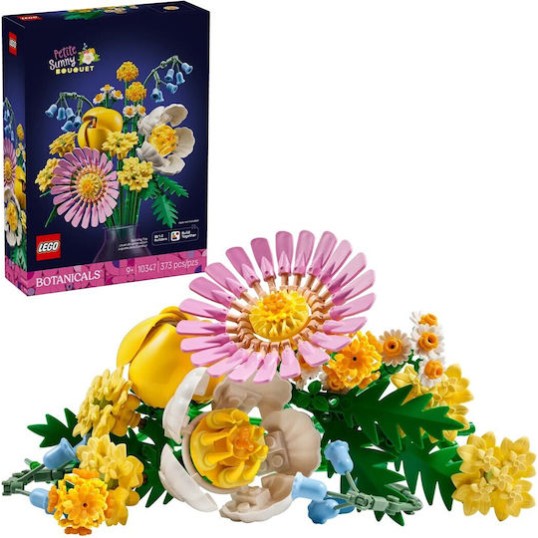 Lego Botanical Collection Petite Sunny Bouquet για 9+ Ετών 373τμχ