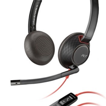Poly Blackwire 5220 On Ear Multimedia Ακουστικά με μικρόφωνο και σύνδεση USB-C
