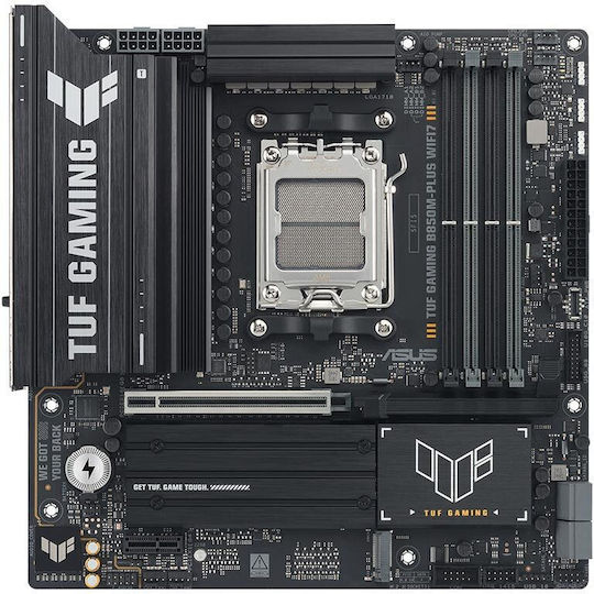 Asus TUF GAMING B850M-PLUS WIFI7 Motherboard Micro ATX με AMD AM5 Socket 90MB1MU0-M0EAY0