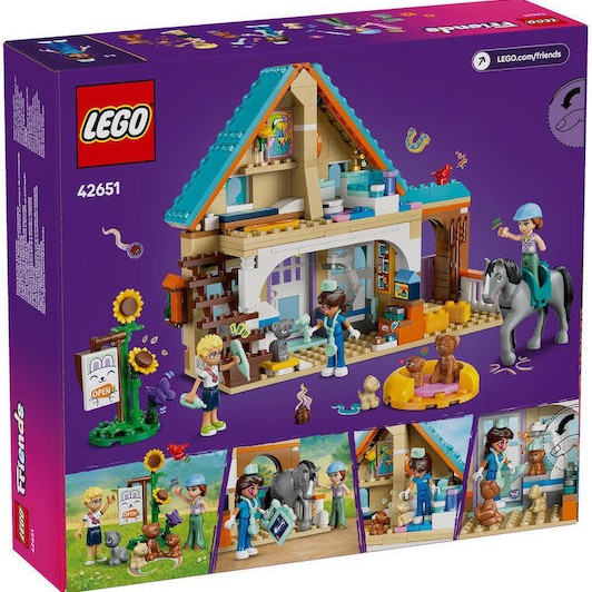 Lego Friends Horse and Pet Vet Clinic για 7+ Ετών 428τμχ