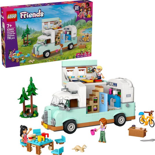 Lego Friends Friendship Camper Van Adventure για 7+ Ετών 778τμχ