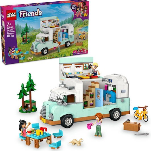 Lego Friends Friendship Camper Van Adventure για 7+ Ετών 778τμχ