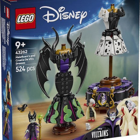 Lego Disney Maleficent's And Cruella De Vil's Dresse για 9+ Ετών 524τμχ