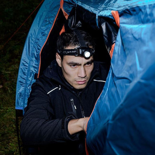 Brennenstuhl Επαναφορτιζόμενος Φακός Κεφαλής LED IP44 με Μέγιστη Φωτεινότητα 250lm