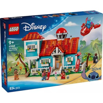 Lego Disney Lilo and Stitch Beach House για 9+ Ετών 834τμχ