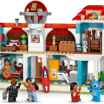 Lego Disney Lilo and Stitch Beach House για 9+ Ετών 834τμχ