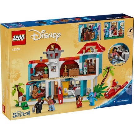 Lego Disney Lilo and Stitch Beach House για 9+ Ετών 834τμχ