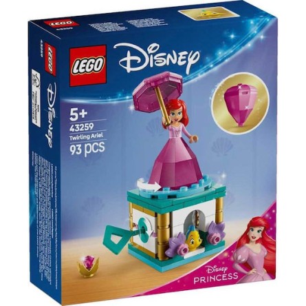Lego Disney Twirling Ariel για 5+ Ετών 93τμχ