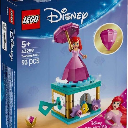 Lego Disney Twirling Ariel για 5+ Ετών 93τμχ