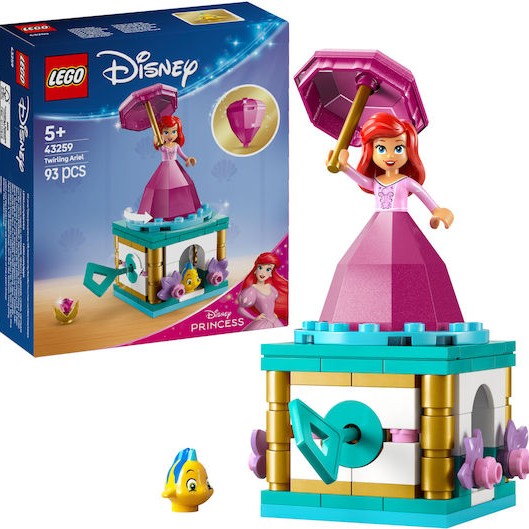 Lego Disney Twirling Ariel για 5+ Ετών 93τμχ