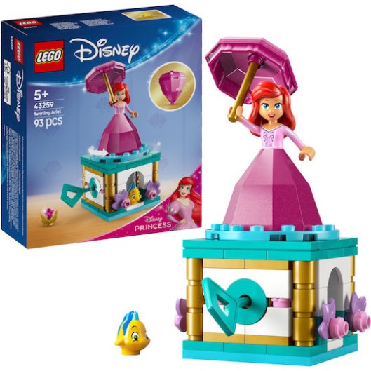 Lego Disney Twirling Ariel για 5+ Ετών 93τμχ