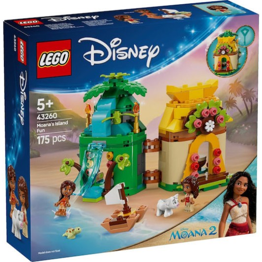 Lego Disney Disney Princess - Moana's Island Fun για 5+ Ετών 175τμχ