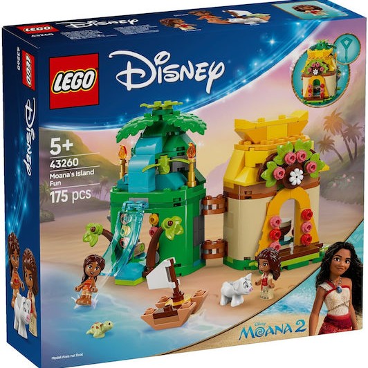 Lego Disney Disney Princess - Moana's Island Fun για 5+ Ετών 175τμχ