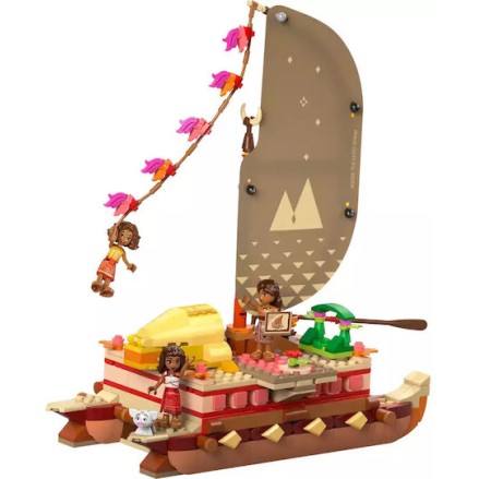 Lego Disney Moana's Adventure Canoe για 6+ Ετών 529τμχ