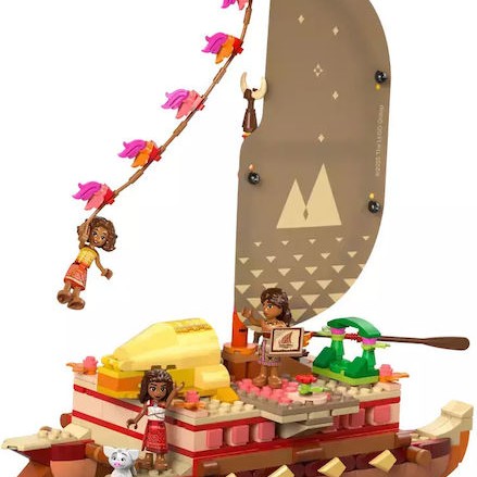 Lego Disney Moana's Adventure Canoe για 6+ Ετών 529τμχ