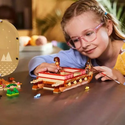 Lego Disney Moana's Adventure Canoe για 6+ Ετών 529τμχ