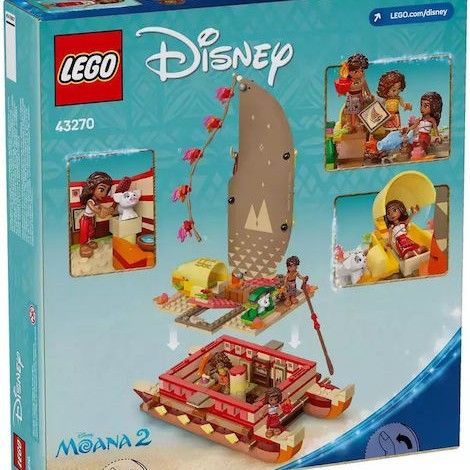 Lego Disney Moana's Adventure Canoe για 6+ Ετών 529τμχ
