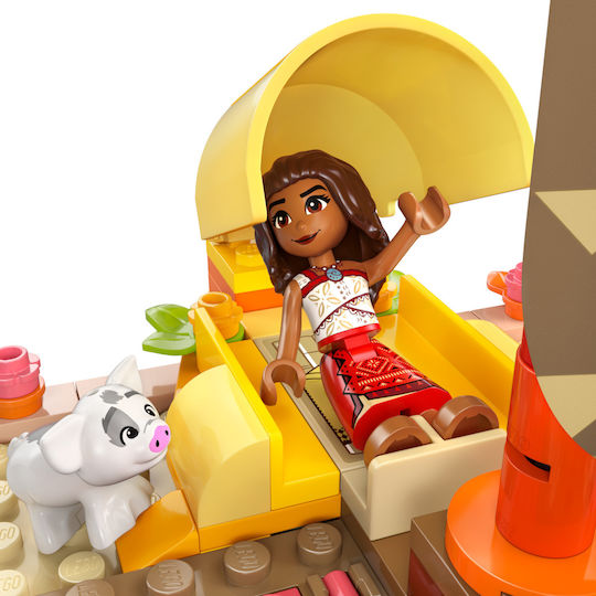 Lego Disney Moana's Adventure Canoe για 6+ Ετών 529τμχ