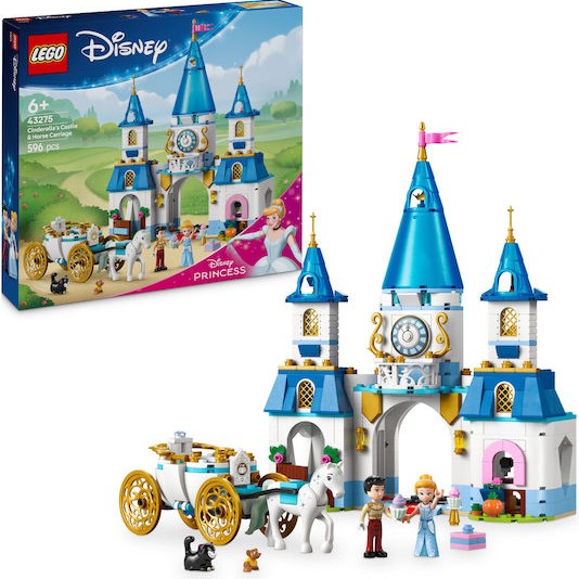 Lego Castle Cinderella's Castle & Horse Carriage για 6+ Ετών 596τμχ