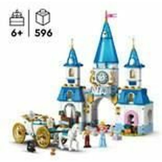 Lego Castle Cinderella's Castle & Horse Carriage για 6+ Ετών 596τμχ
