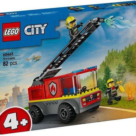 Lego City Fire Engine για 4+ Ετών 82τμχ