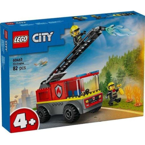 Lego City Fire Engine για 4+ Ετών 82τμχ