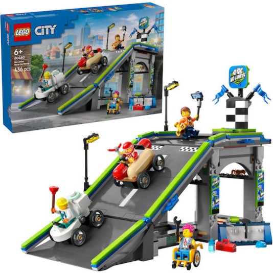 Lego City No Limits: Race Car Ramp Track για 6+ Ετών 436τμχ