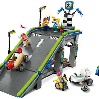 Lego City No Limits: Race Car Ramp Track για 6+ Ετών 436τμχ