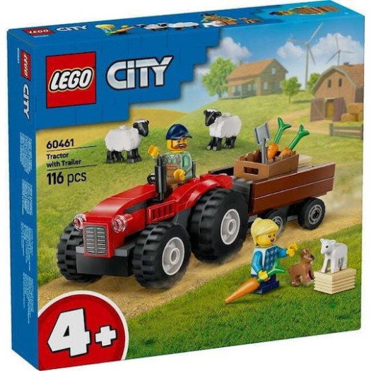 Lego City Tractor with Trailer για 4+ Ετών 116τμχ