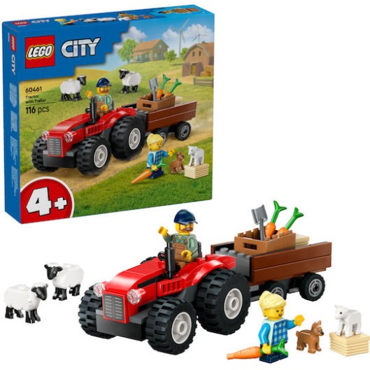 Lego City Tractor with Trailer για 4+ Ετών 116τμχ
