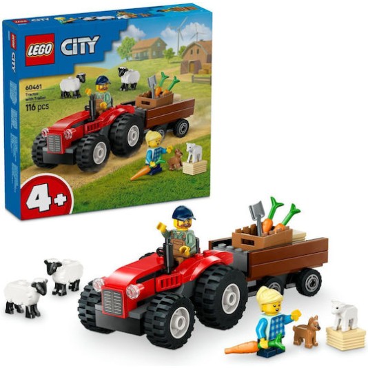 Lego City Tractor with Trailer για 4+ Ετών 116τμχ