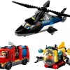 Lego City Helicopter, Fire Engine & Submarine για 7+ Ετών 874τμχ