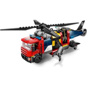 Lego City Helicopter, Fire Engine & Submarine για 7+ Ετών 874τμχ
