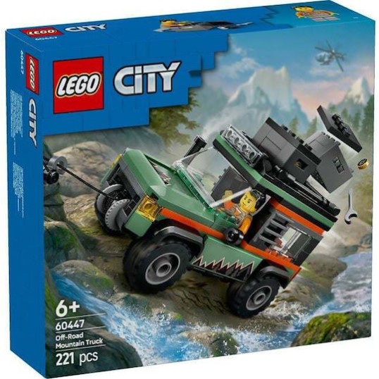 Lego City Off-Road 4x4 Mountain Truck για 6+ Ετών 221τμχ