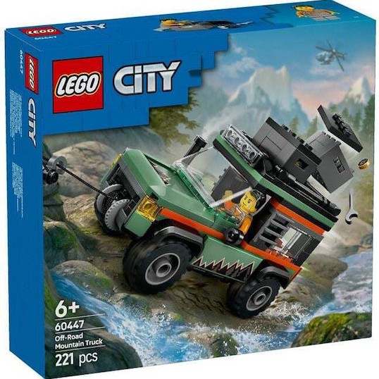 Lego City Off-Road 4x4 Mountain Truck για 6+ Ετών 221τμχ