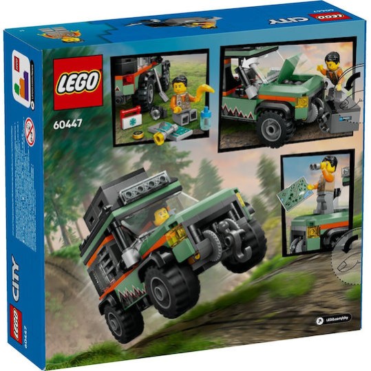 Lego City Off-Road 4x4 Mountain Truck για 6+ Ετών 221τμχ