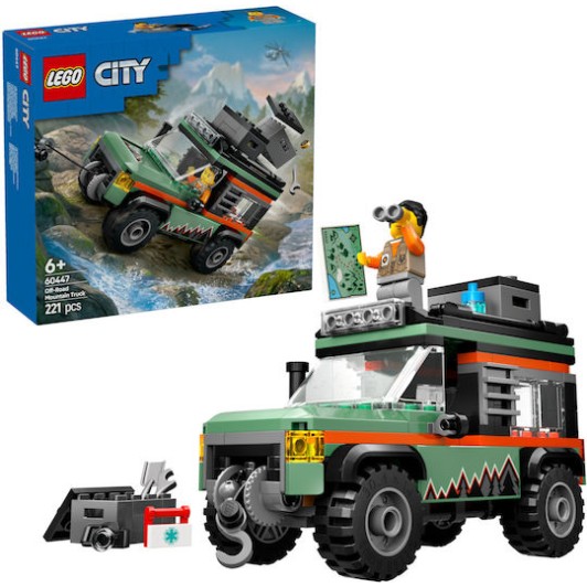 Lego City Off-Road 4x4 Mountain Truck για 6+ Ετών 221τμχ