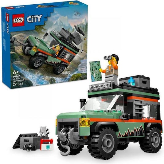 Lego City Off-Road 4x4 Mountain Truck για 6+ Ετών 221τμχ