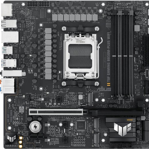 Asus TUF GAMING B850M-PLUS WIFI Motherboard Micro ATX με AMD AM5 Socket 90MB1IY0-M0EAY0