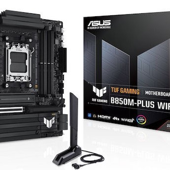 Asus TUF GAMING B850M-PLUS WIFI Motherboard Micro ATX με AMD AM5 Socket 90MB1IY0-M0EAY0