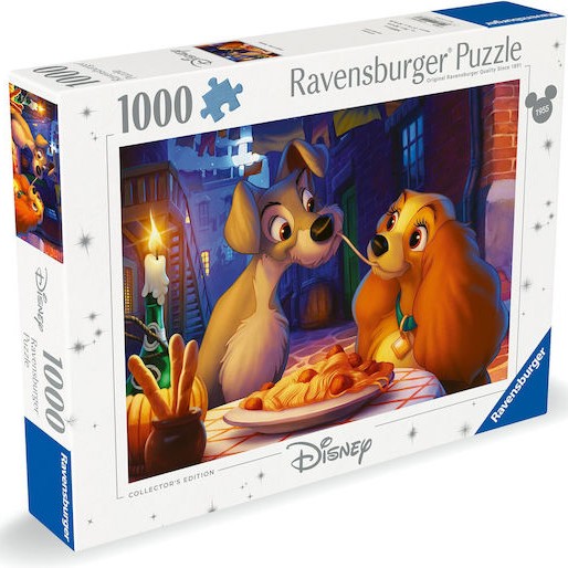 Lady And The Tramp Puzzle 2D 1000pcs