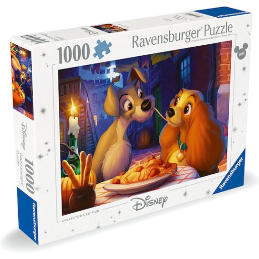 Lady And The Tramp Puzzle 2D 1000pcs