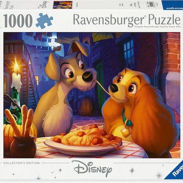 Lady And The Tramp Puzzle 2D 1000pcs