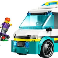 Lego City Emergency Ambulance για 5+ Ετών 184τμχ