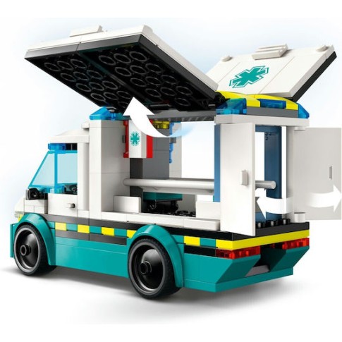 Lego City Emergency Ambulance για 5+ Ετών 184τμχ