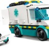 Lego City Emergency Ambulance για 5+ Ετών 184τμχ