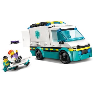 Lego City Emergency Ambulance για 5+ Ετών 184τμχ