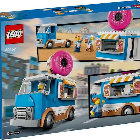 Lego City Doughnut Truck για 5+ Ετών 196τμχ